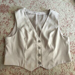 ABERCROMBIE CROPPED VEST